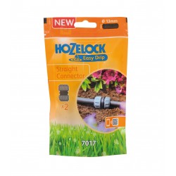 Raccord droit 13mm x2