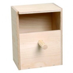 Nichoir exotique ouvert bois