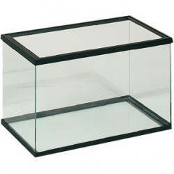 Aquarium verre 30x15x20cm noir