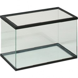 Aquarium verre 40x20x25cm noir