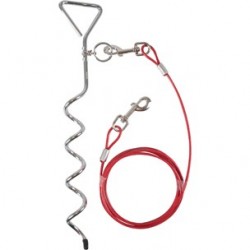 Piquet 41cm cable de niche 3m