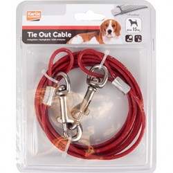 Cable de niche rouge 3m 4mm