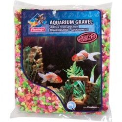 Gravier neon rainbow mix 1kg