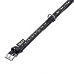 Collier m carlo noir 24cm 11mm