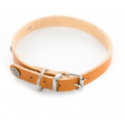 Collier rive naturel cuir...