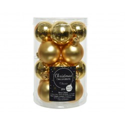Boite De Boules Or Clair En...