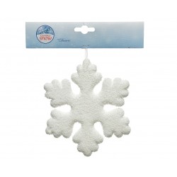 Flocon mouss neige ø15 blanc