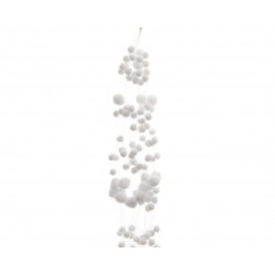 Guirlande Boule Neige Blanc...