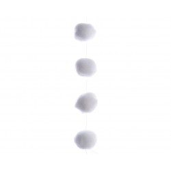 Guirlande Boule Neige Blanc...