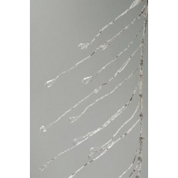 Guirlande neige avec perles