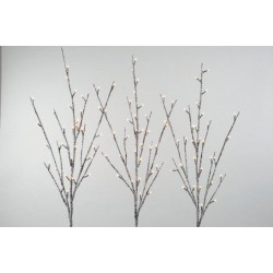 Branche lumineuse a/neige /ext