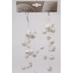 2 suspensions flocon de neige