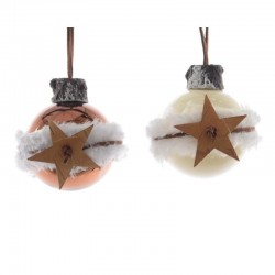 Boule verre fourrure d7