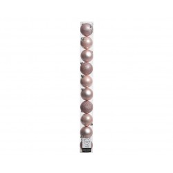Tube De Boules X10 Rose...