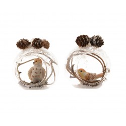 Boule verre transparent...