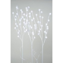 Led branche boule neige p/int
