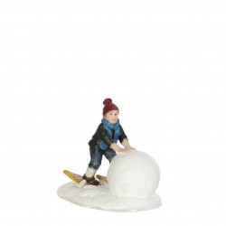 Enfant Boule De Neige...