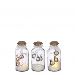 Bouteille 10 LED pile 144...