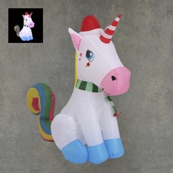 Gonflable licorne LED ip44...