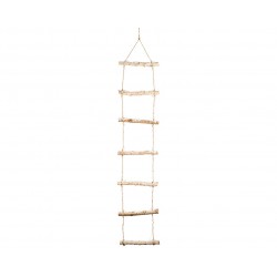 Echelle bois a/corde a/led...
