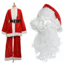 Costume pere noel deluxe...
