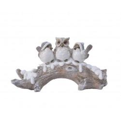 Branche Oiseau/Hibou Blanc...