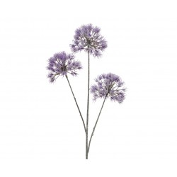 Tige allium artif 80cm lilas