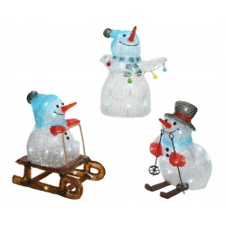 Bn Ski Led/Pile Blanc Froid...