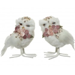 Chouette peluch a/stras pes...