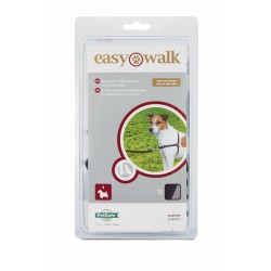 Harnais easy walk chien S noir