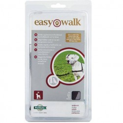 Harnais easy walk chien M noir
