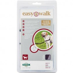 Harnais easy walk chien L noir