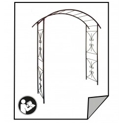 Arche l180x50-h220 fer...