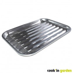 Plat anti-flamme Inox 34X24