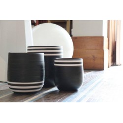 Pot Saintropp Ø23-h26 rayes...