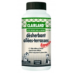 flacon desherbant allees...