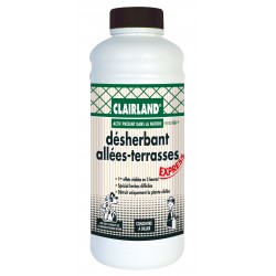 Desherbant allees terrasses...
