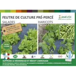 Feutre de culture pré-percé...