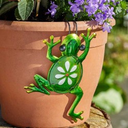 Déco acroche pot grenouille...
