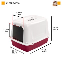 FERPLAST CLEAR CAT 10...