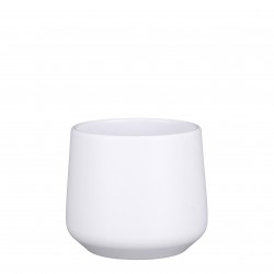 Cache-Pot Amber Rond Blanc...