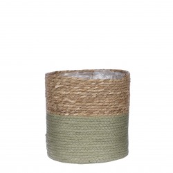 Panier Rachel Naturel/Vert...