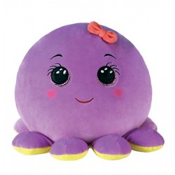 Coussin Octopus Violet S...