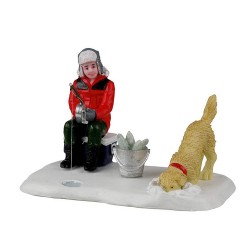 Copains De Pêche Sur Glace...