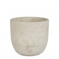 Cache-Pot Jimmy Rond Gris...