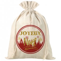 Pochette Joyeux Noël Ecru...