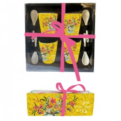 Set De 4 Tasses + Cuillères...