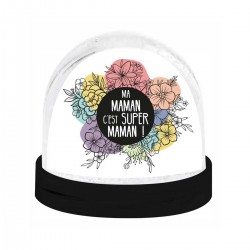 Boule Neigeuse Super Maman...