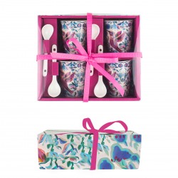 Set De 4 Tasses + Cuillères...