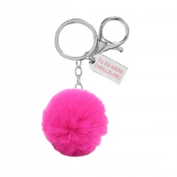Porte-Clé Pompon Mère...